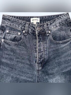 REVOLVE superdown Straight Raw Hem Jeans